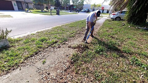 She said they cut the grass, til I OFFERED to do it FOR FREE