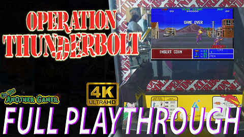 Operation Thunderbolt (1988) [Arcade] 🕹🔥 Intro + Gameplay (full playthrough)
