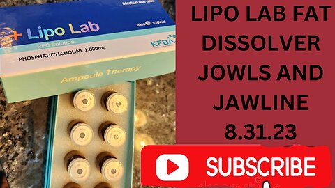 FAT DISSOLVING INJECTIONS WITH LIPO LAB! 8.31.23