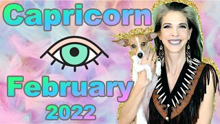 Capricorn February 2022 Horoscope in 3 Minutes! Astrology for Short Attention Spans with Julia Mihas