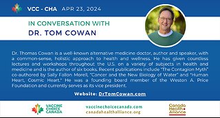In Conversation with Dr. Tom Cowan - Apr 23/24