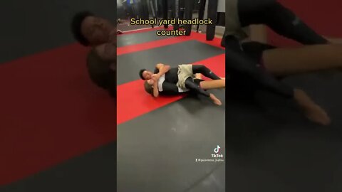 School yard headlock counter #bjj #martialarts #mma