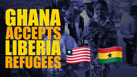 Ghana Accepts Over 3,000 Refugees From Liberia During The Civil War After More Than A Week At Sea