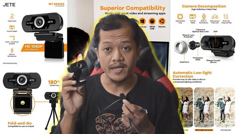 Cari Webcam Murah Kualitas Terbaik? Coba Aja Webcam JETE W7 Series