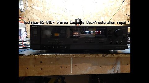 Technics RS-B107 Stereo Cassette Deck*restoration repair*