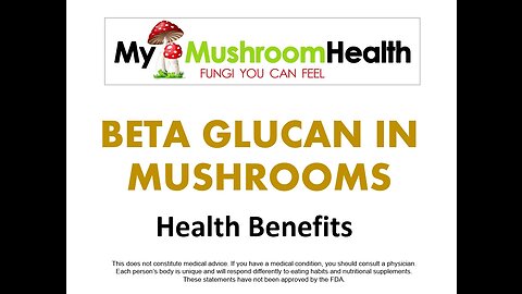Beta Glucans in Mushrooms for health