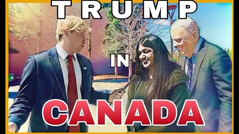 Donald Tump and Joe Biden go to Canada to interview Canadians!