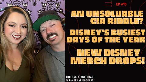 An Unsolvable CIA Puzzle? Disney's Busiest Calendar Days, And The Newest Disney Merch Drops!