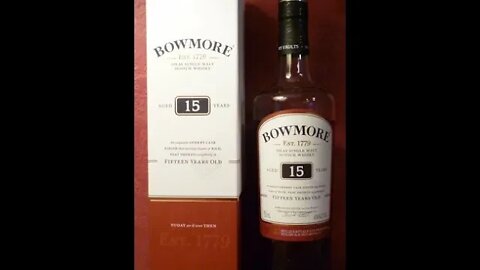 Whiskey Review: #149 Bowmore 15yr Sherry Cask Finish Single Malt Scotch Whisky