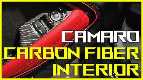 Carbon Fiber Window Switch Covers - 2016+ Camaro - p7