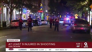 At least nine injured in OTR shooting