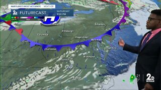 WMAR-2 News Patrick Pete previews weekend forecast