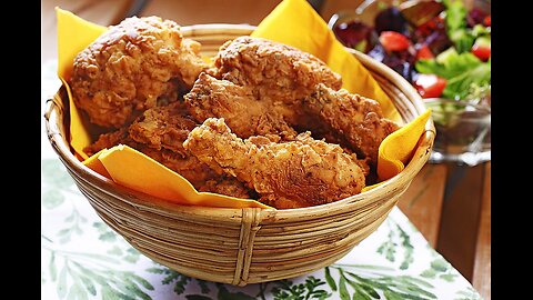 Crispy Fried Chicken ASMR Cooking #chicken #shorts #food #cooking #asmr #nonveg #asmrcooking