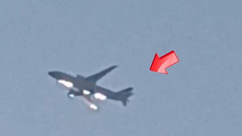 Is the passenger plane real or disguised UFO?