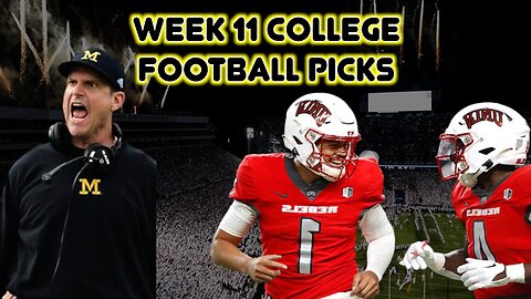 College Football Gambling & NCAA Best Bets -- Week 11 Preview
