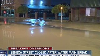 Water main break causes restaurant to close