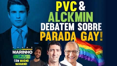 PVC E ALCKMIN DEBATEM sobre a Parada Gay! I Live com Magno Navarro
