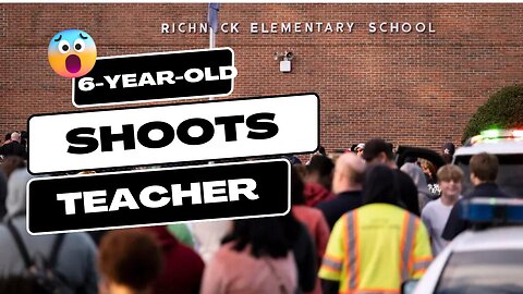 6 year old, first grader shoot his teacher!!!!!!!!