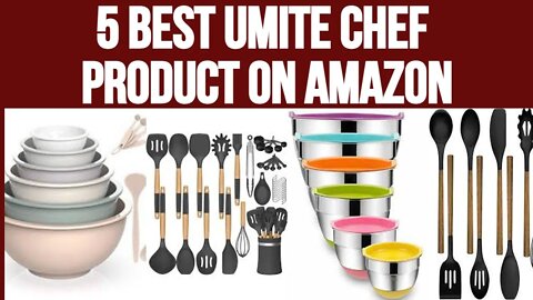 5 BEST Umite Chef Product On AMAZON? - Umite Chef Silicone Utensils Review (Amazon)