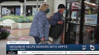 Neighbor helps seniors with vaccine appointments