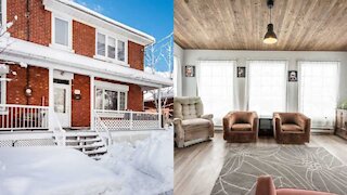Cette charmante maison de 11 pièces à Montréal est à vendre pour 257 000$