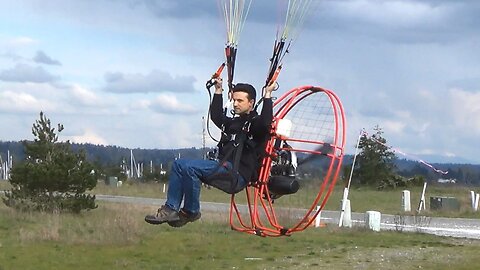 Powered Paraglider Flights - PPG Flying in 1080p HD at 60fps off Semiahmoo Bay on the Pacific Ocean!