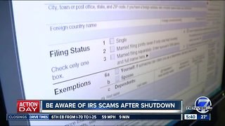 Beware of IRS scams