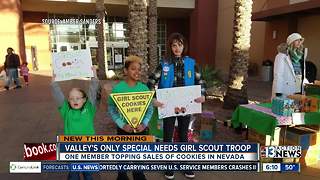 Special needs Girl Scout troop in Southern Nevada
