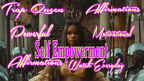 Self Empowerment Affirmation (Listen To Unlock The Power Within Yourself) Very Powerful !!