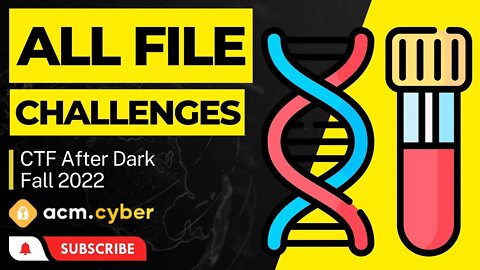 CTF After Dark - Fall 2022: All FILE (FORENSICS) Challenges