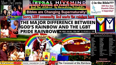 Rainbows, Obama & Homosexuality (Rerun Jul 2016) - related info & links in description