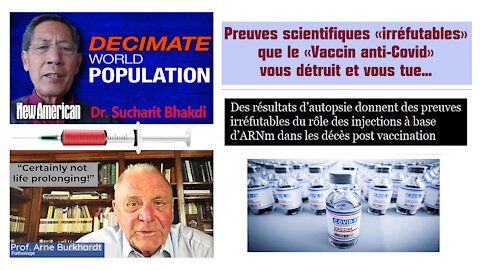 Le "Vaccin ARNm anticovid" vous "détruit" et vous "tue" preuves scientifiques à l'appui ... (Hd 1080))