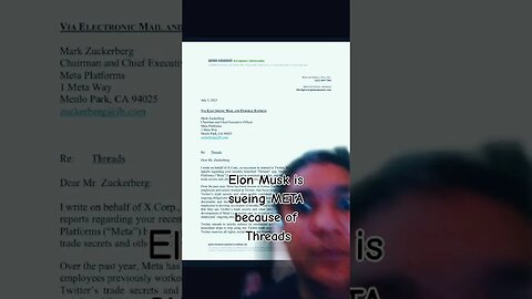 Elon Musk is Suing META for Copying Twitter to Create Threads 🪙 Pure EnigMᐰh 🐀