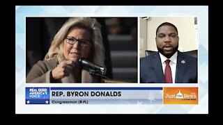 Rep. Byron Donalds (R-FL) - 'Time for House GOP Chair Cheney to go, she doesn't represent caucus.'