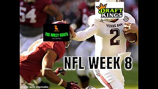 NFL Week 8 Firewagon Preview + Bills/Bucs Thursday Showdown