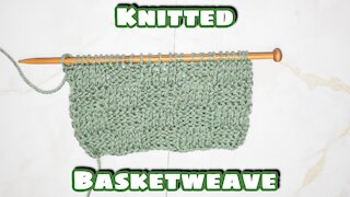 How to Knit the Basketweave Stitch