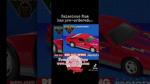 MAKINA: RED GULLWING (MASK: ThunderHawk) from Ramen Toys #custom #preorder #kenner #toy