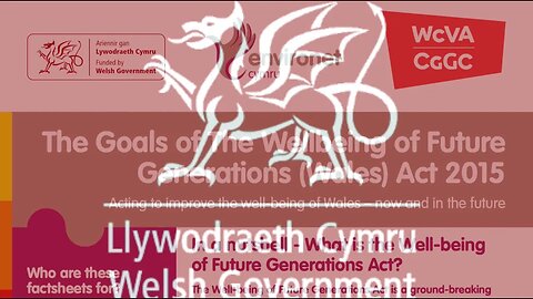 UN Agenda30: intro [1] The Goals of the Wellbeing of Future Generations (Wales) Act 2015