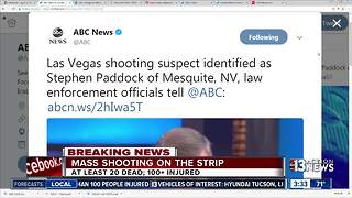 Las Vegas shooting suspect identified
