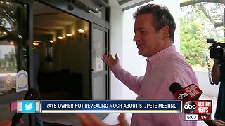 Tampa Bay Rays owner not revealing much about St. Pete meeting