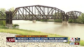 'Destination bridge' over Kansas River waiting on final approval