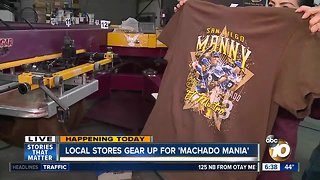 San Diego stores gearing up for 'Machado Mania'