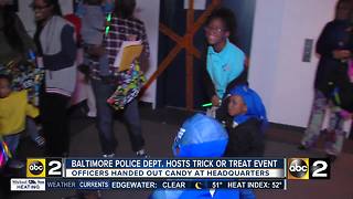 Baltimore Police host 2nd annual Halloween Gathering
