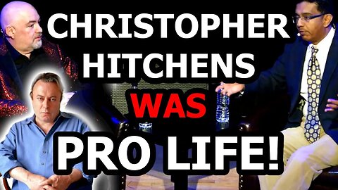 Hitchens Was Pro Life? Matt Dillahunty @SansDeity vs Dinesh D'Souza @dineshdsouza