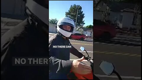 Hostile Motorcycle Man contradicts himself. Pt. 2 #youtubeshorts #reels #evangelism