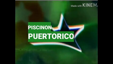 Piscinon PuertoRico logo (2020-2022; Homemade)