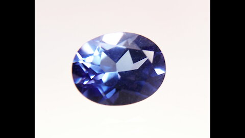 Tanzanite Look Alike Czochralski Pulled Forsterite Oval