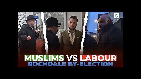 Grooming gang capital Rochdale election descendss into a circus