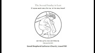 Second Sunday in Lent, February 28 2021