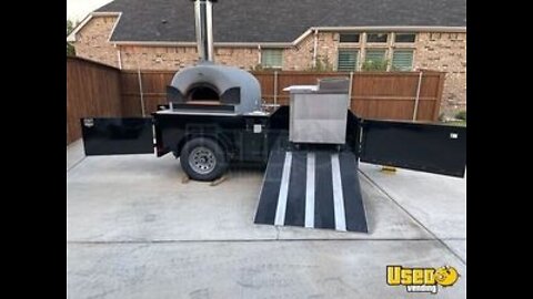 Amazing - 2022 6' x 10' Napa Pro 1200 L Wood-Fired Pizza Trailer for Sale in Texas!